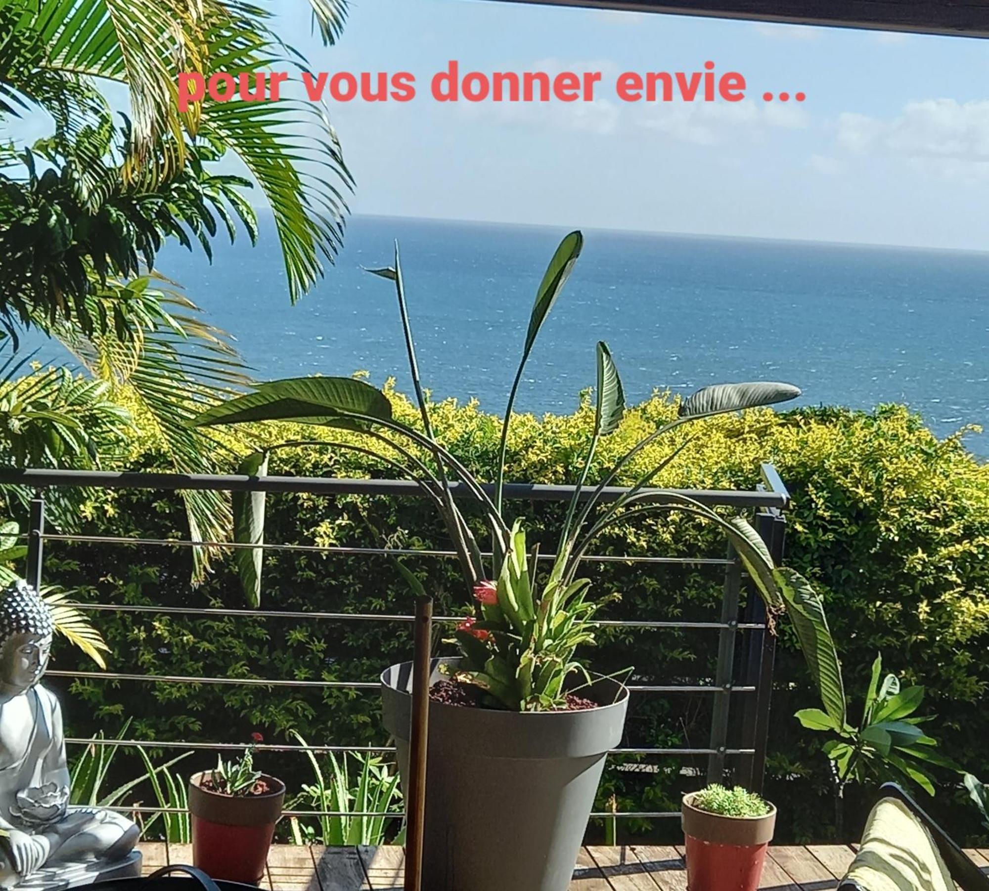 Suite Indigo Jacuzzi Prive Piscine Vue Mer Acces Cuisine Laverie Saint Pierre Exterior photo