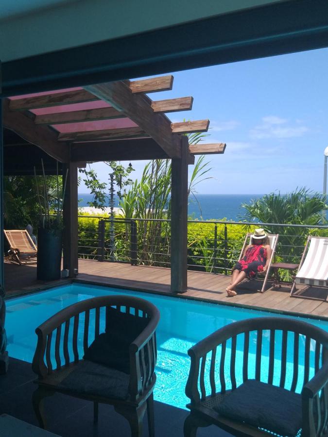 Suite Indigo Jacuzzi Prive Piscine Vue Mer Acces Cuisine Laverie Saint Pierre Exterior photo